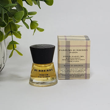 Burberry Touch Eau De Parfum Splash for Women Mini Travel Size 0.16 fl oz / 5 mL